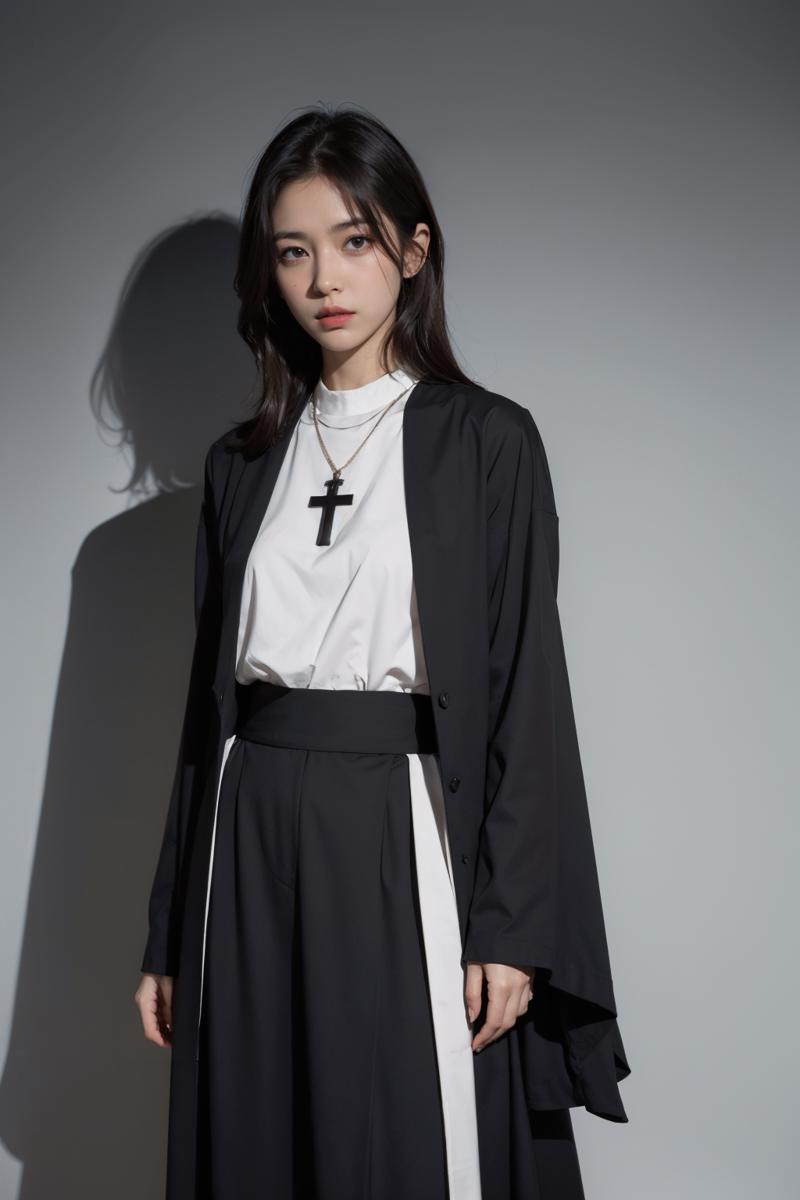 02001-1570550830-1girl,dramatic shadows,black and white,comic,cross necklace,Cassock,.png